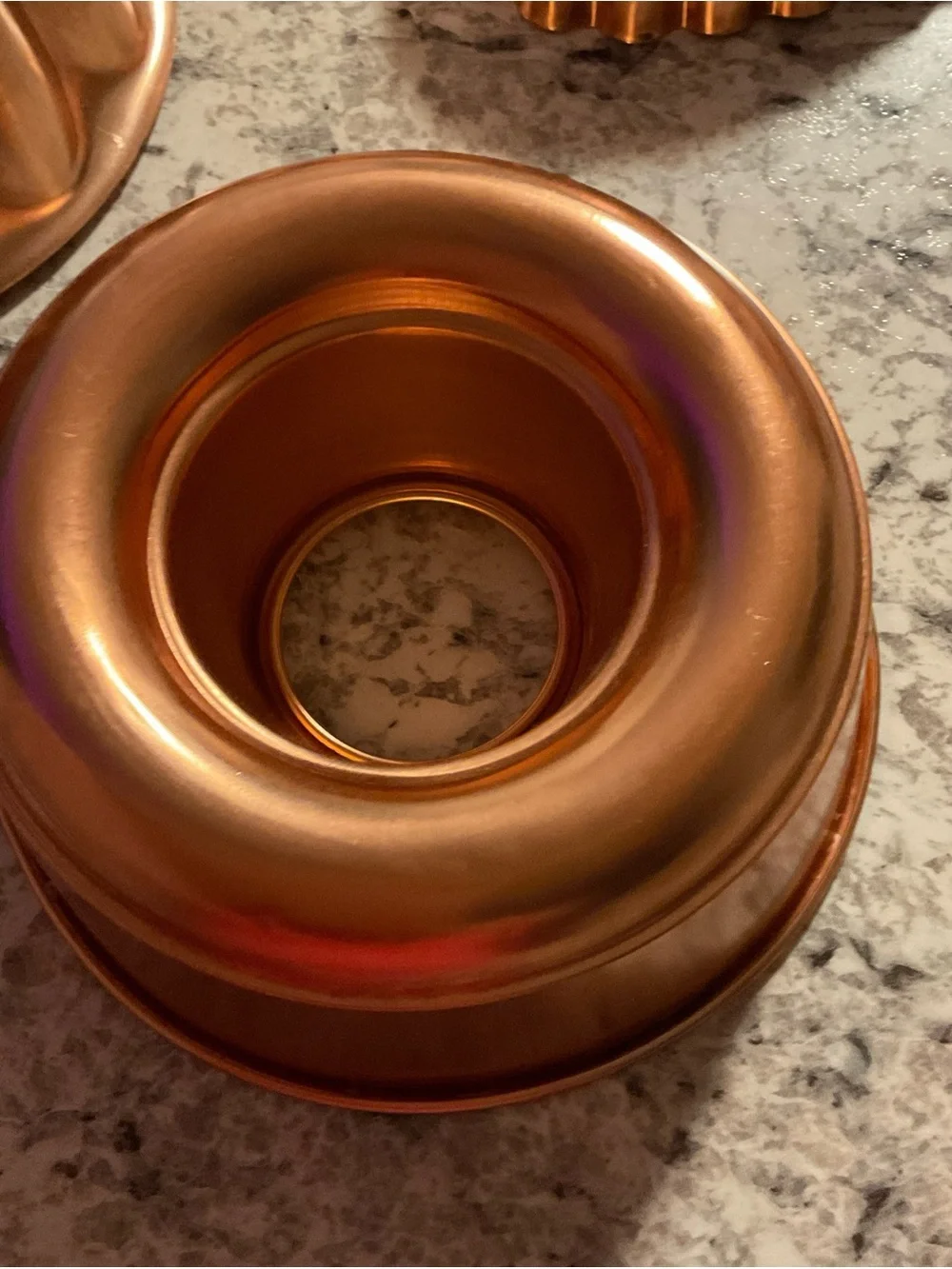 Copper-Colored Decorative Baking Molds Set - Home Kitchen